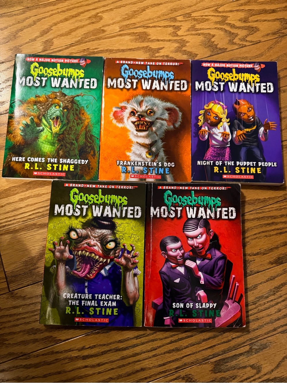 Scholastic Goosebumps Most Wanted Book Set